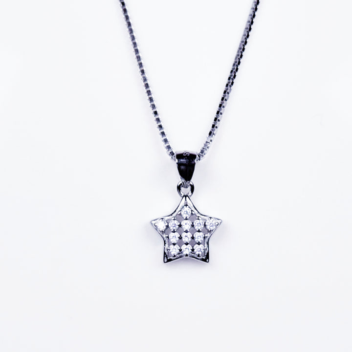 iced out star pendant without chain