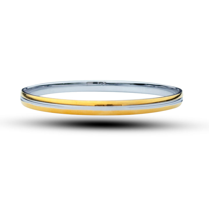 two line gold platted kada