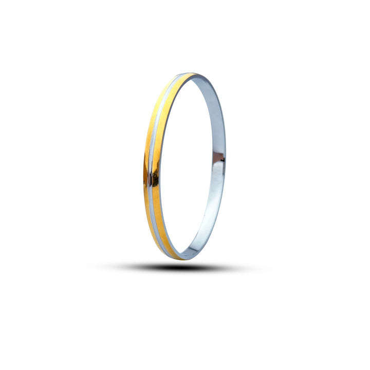 two line gold platted kada