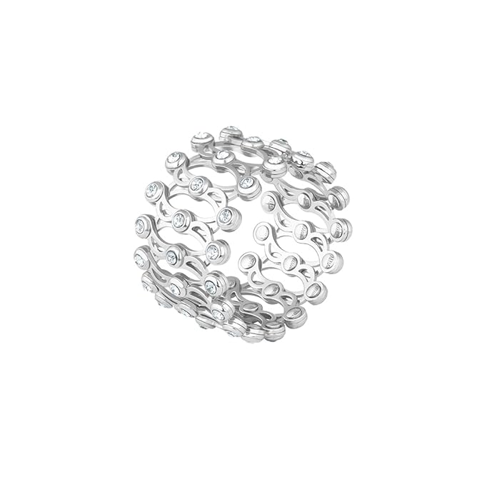 Silver 2-in-1 bracelet in ring