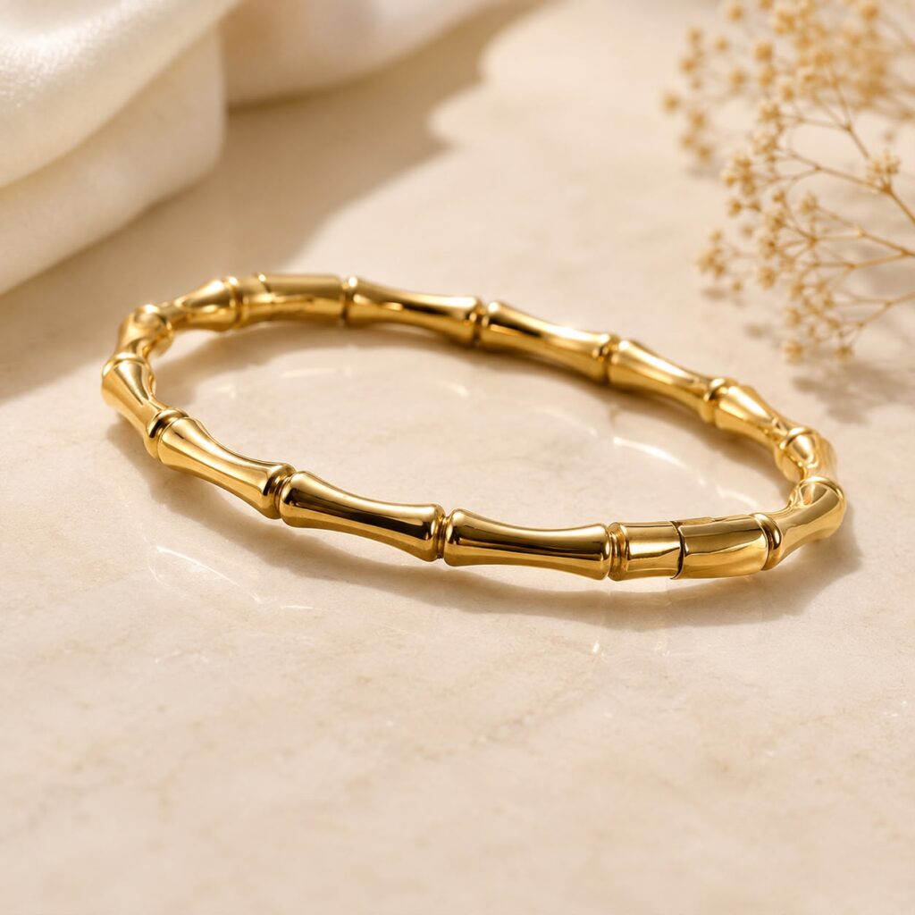 Antitarnish bamboo style kada